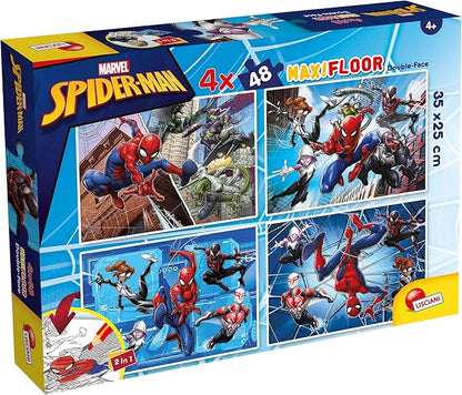 Marvel Puzzle Maxi Floor 4x48 Spiderman