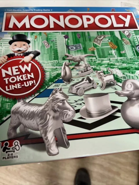 Monopoly New Token Line-Up