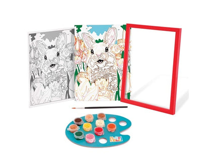Happi Hobbi Paint &amp; Frame Bunny