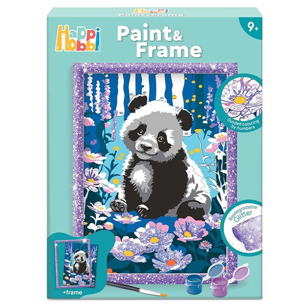 Happi Hobbi Paint &amp; Frame Panda