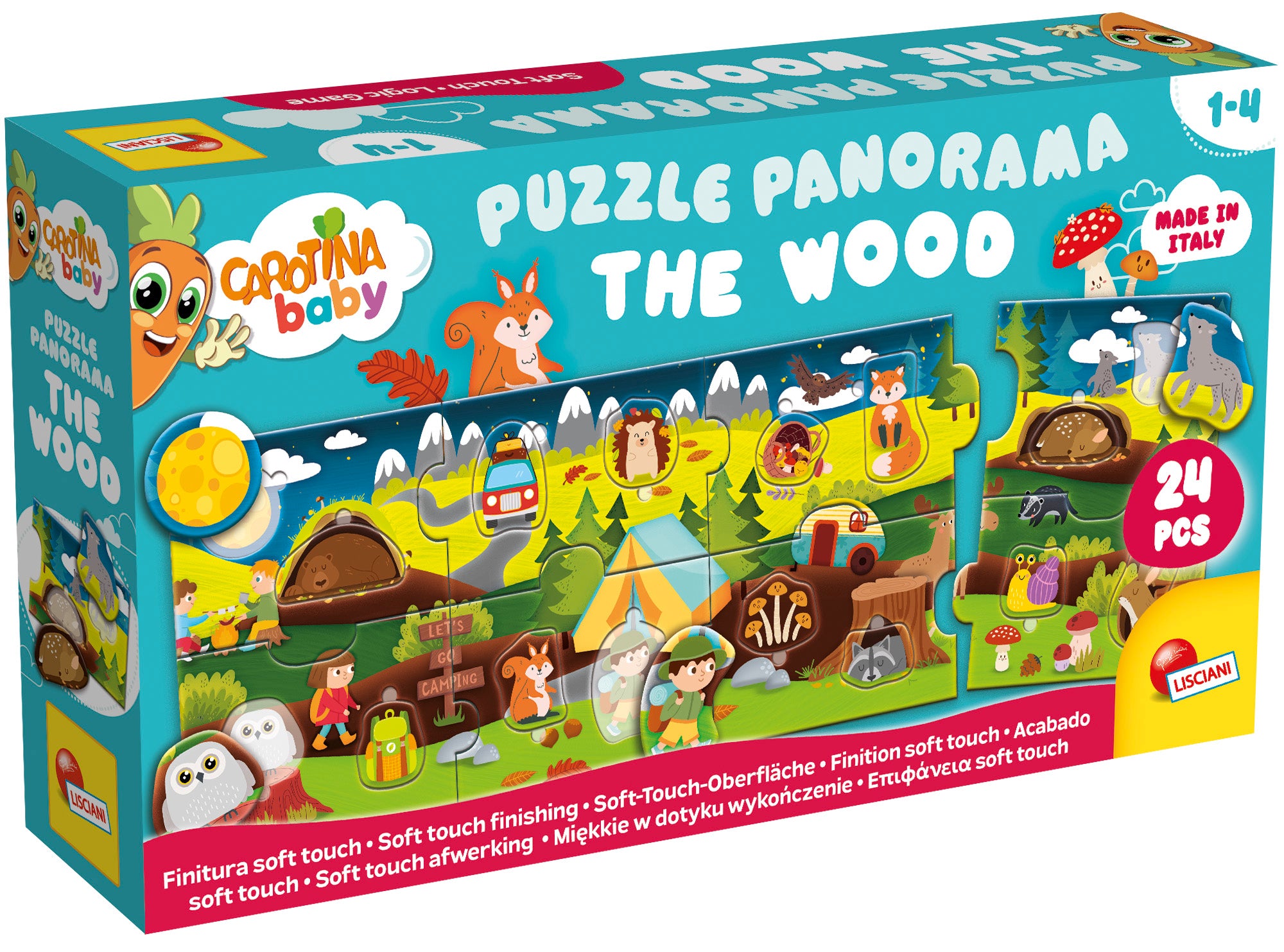 Carotina Baby Puzzle Panorama The Wood