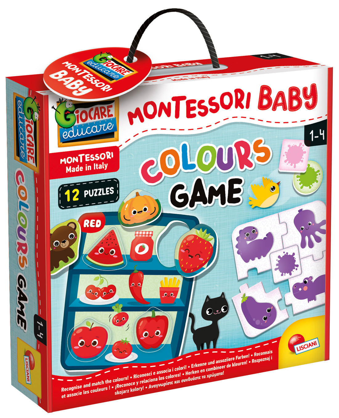 Montessori Baby Color Game