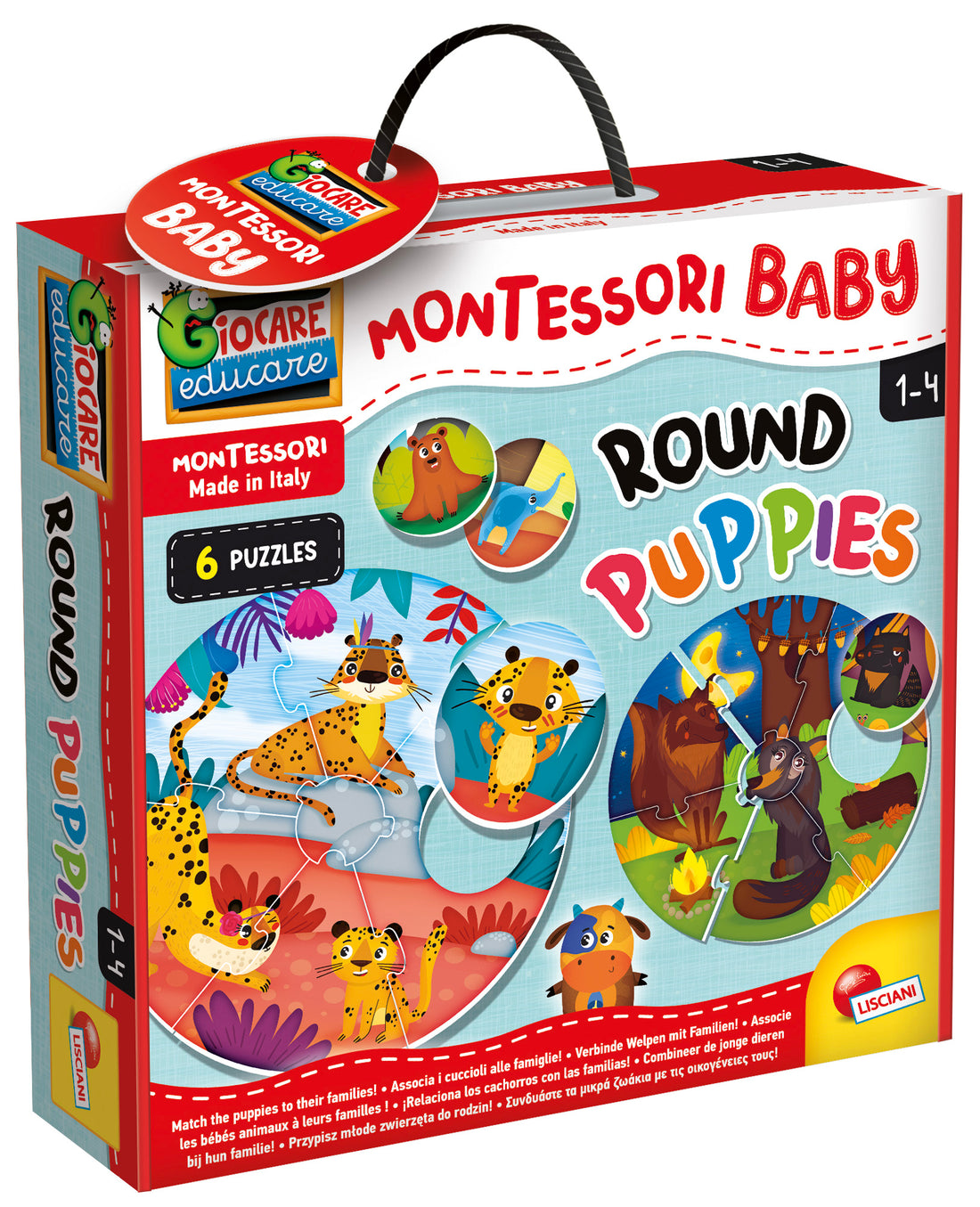 Montessori Baby Round Puppies