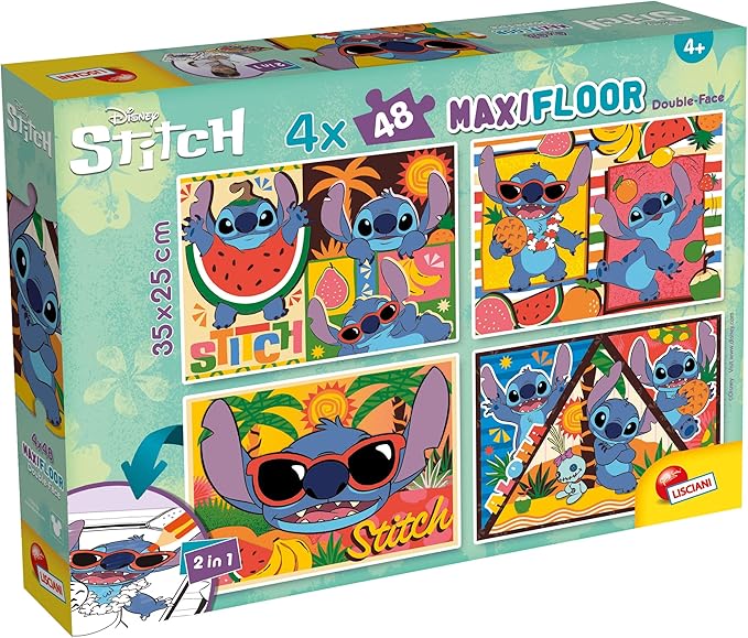 Puzzle Maxi 4x48 Lilo &amp; Stitch