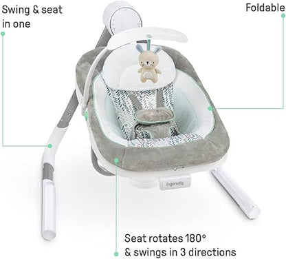 Ingenuity AWS Portable Swing Spruce