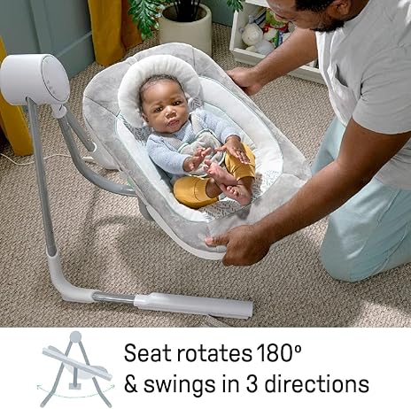 Ingenuity AWS Portable Swing Spruce