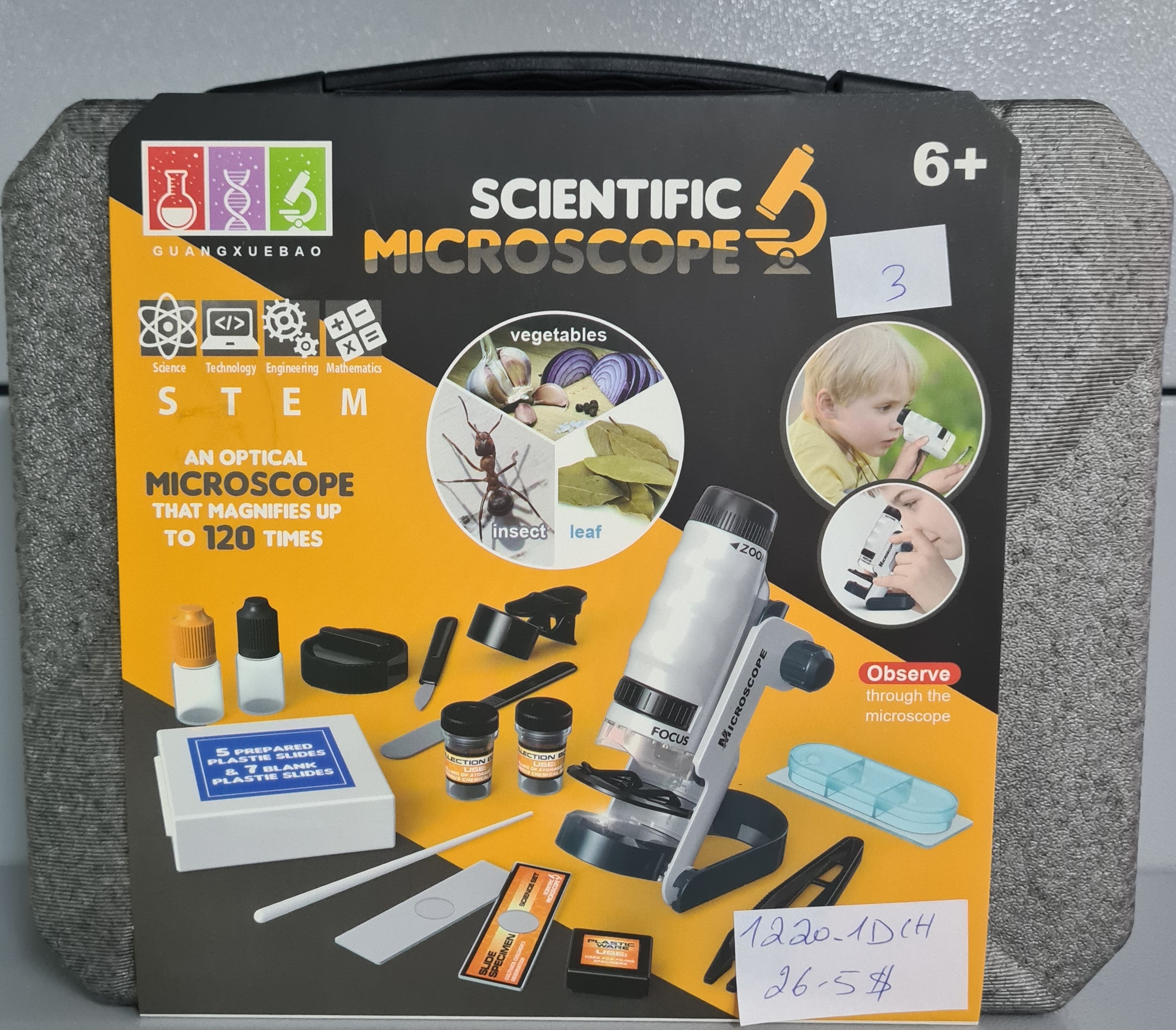 Portable Scientific Microscope