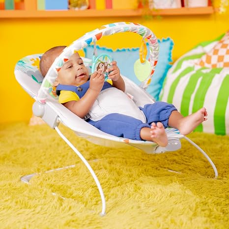 Ingenuity Safari Fun Vibrating Bouncer