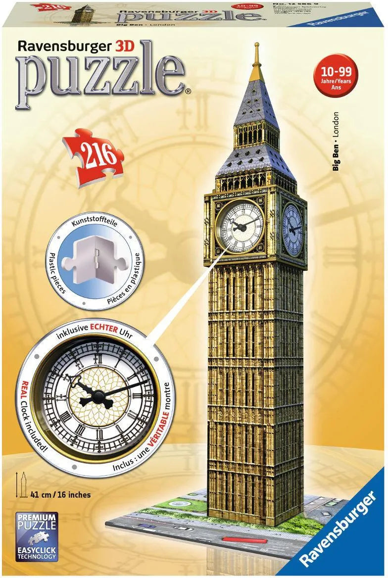 3D Puzzle Big Ben London