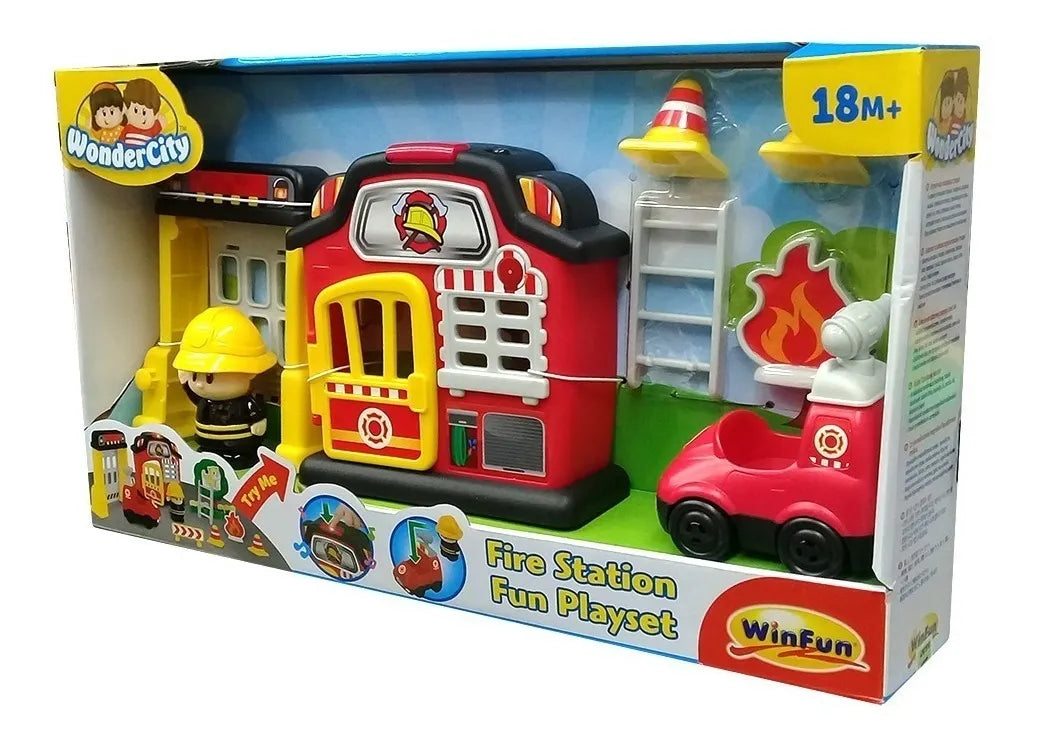 Fire Station Fun Playset