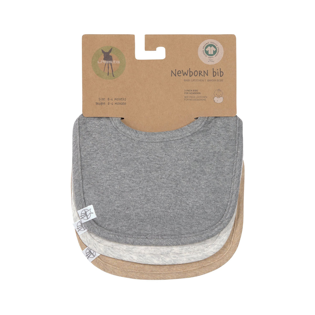 Lassig Newborn Bib 3&