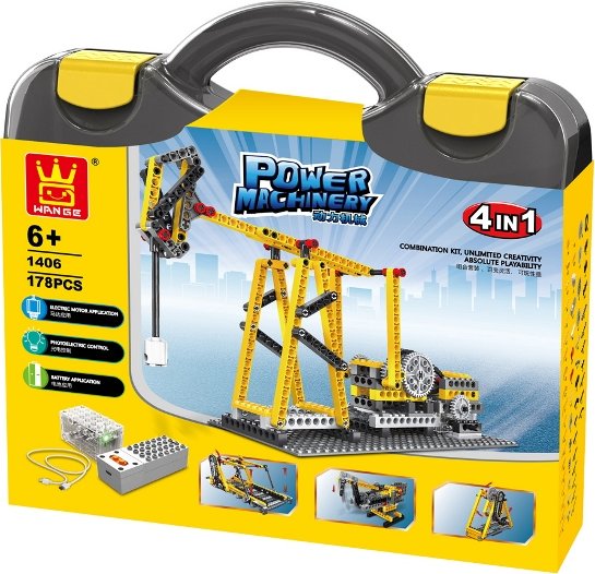 Power Machinery 4 in 1 178 pcs