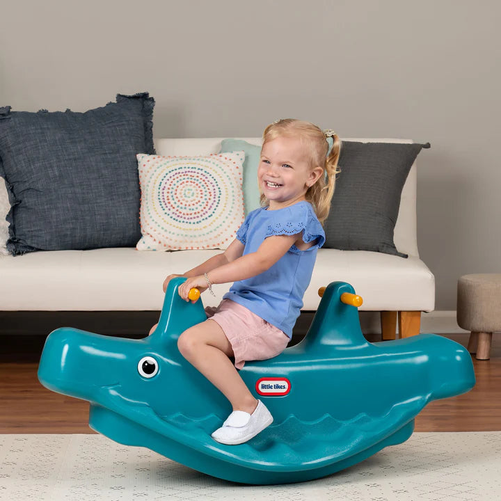 Little Tikes Whale Teeter Totter Blue