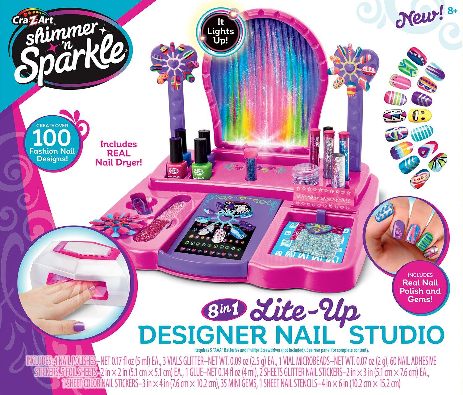 8 In 1 Lite-Up Designer Nail Studio