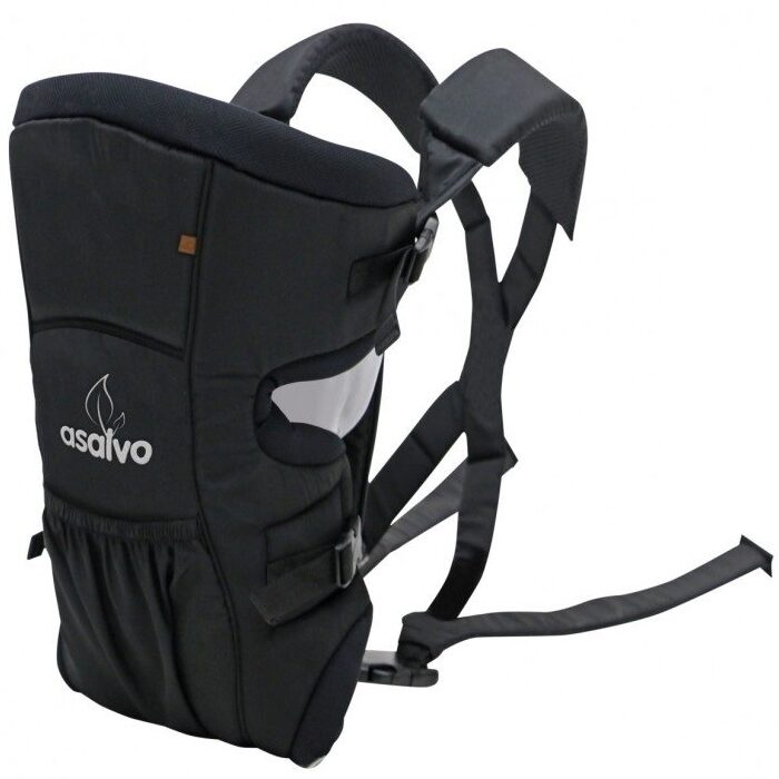 Asalvo Baby carrier grey black