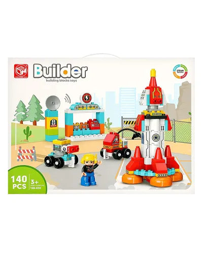 Rocket Building Block Set - 140 Pieces