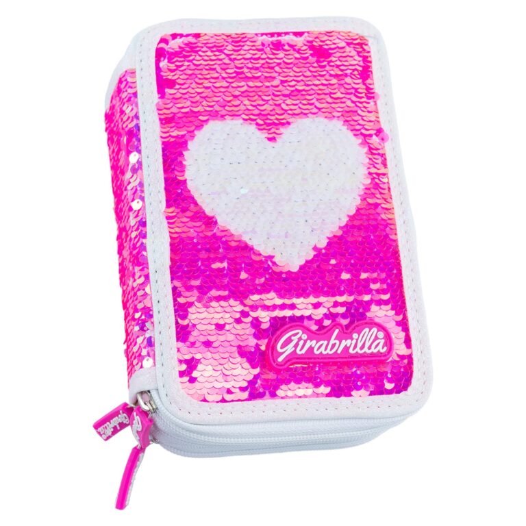 Girabrilla Pencil Case Hearts