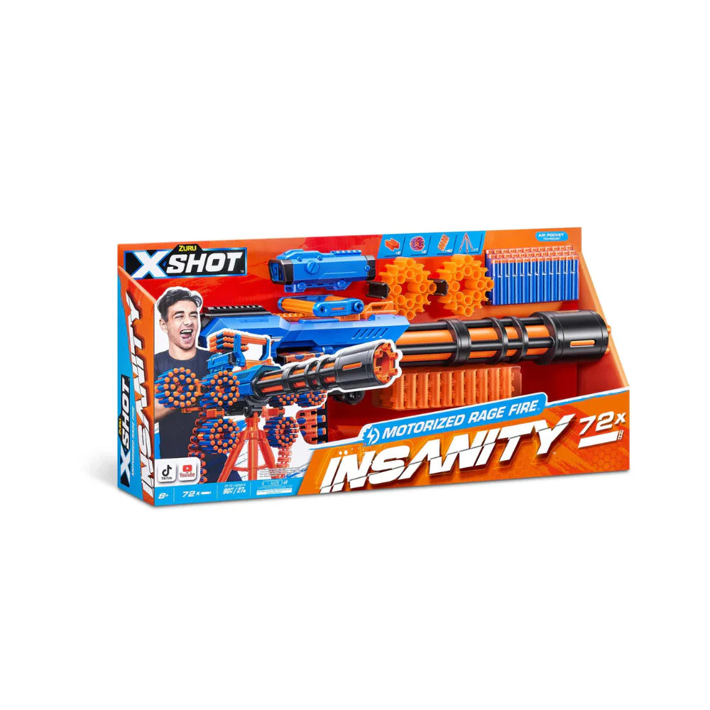 Xshot Motorized Rage Fire Insanity