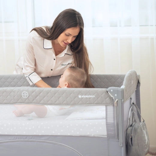 Baby Cot 2 Levels Milky Way Grey 20213