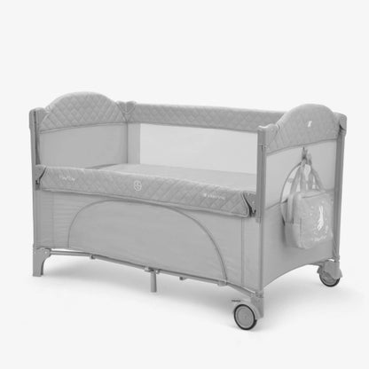 Baby Cot 2 Levels Milky Way Grey 20213
