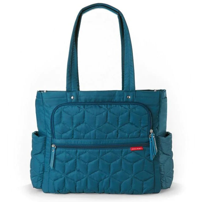 Skip hop forma pack n go tote black peacock – Kaya