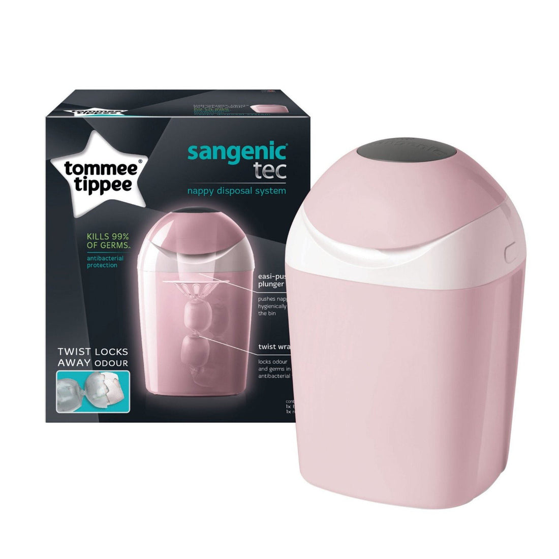 Tommee tippee tec tub pink