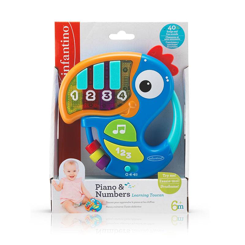 Piano & Numbers Learning Touca