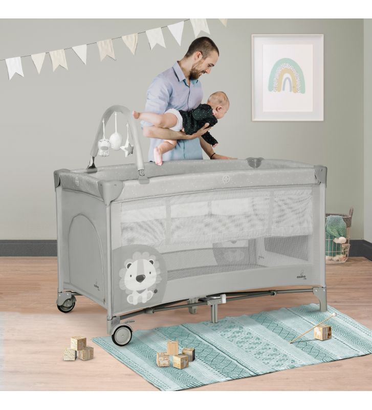 Asalvo Parc Cot Complete Lion