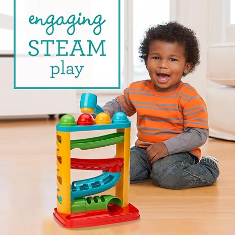 Infantino Bop &amp; Drop Ball Tower