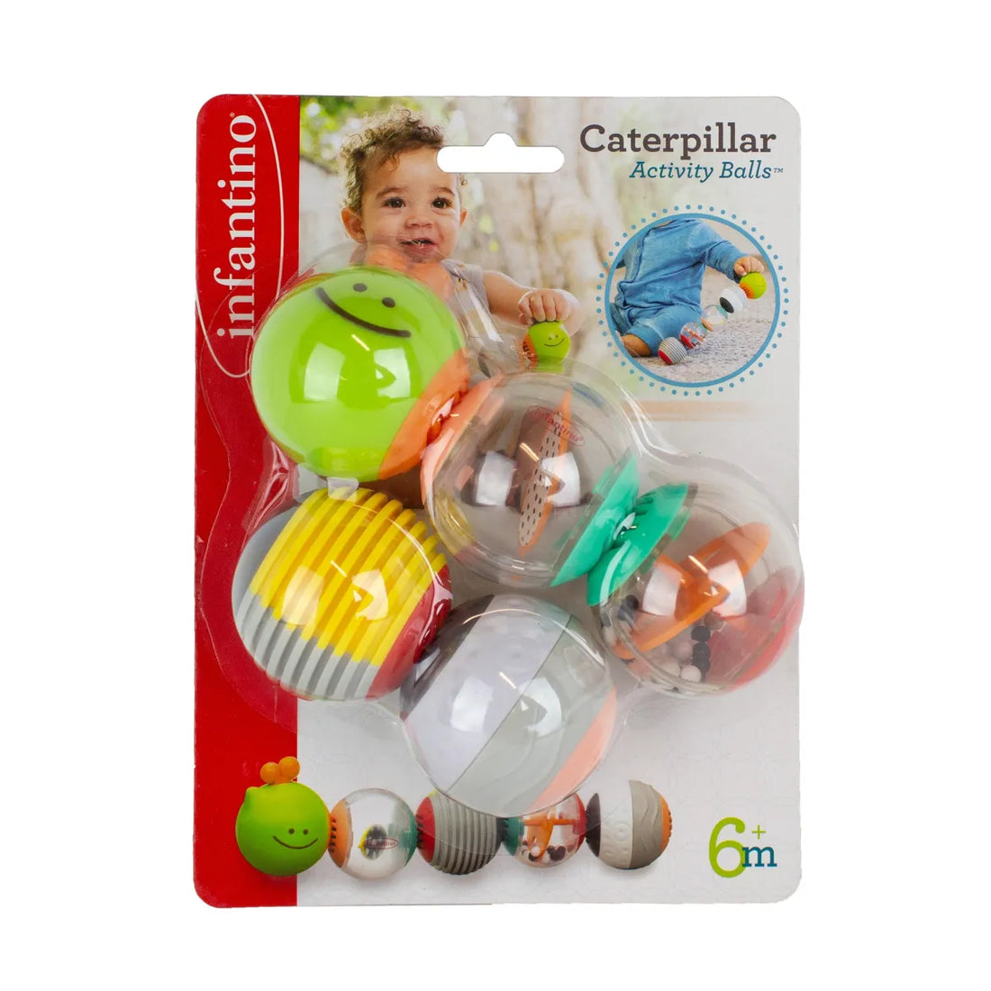 Infantino Caterpillar Activity Balls