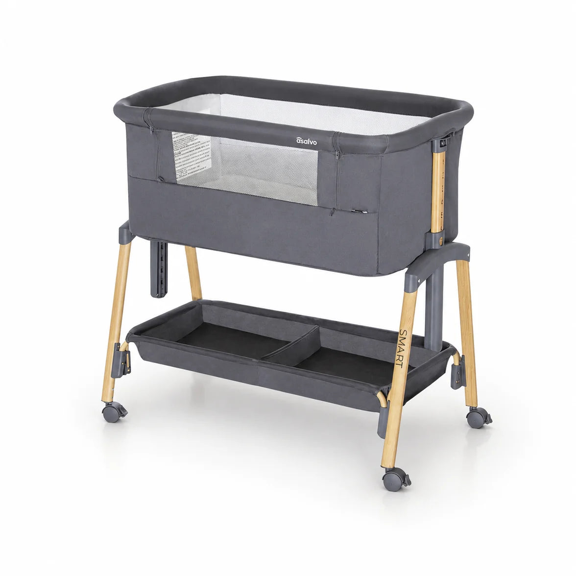 Smart co-sleeping mini crib