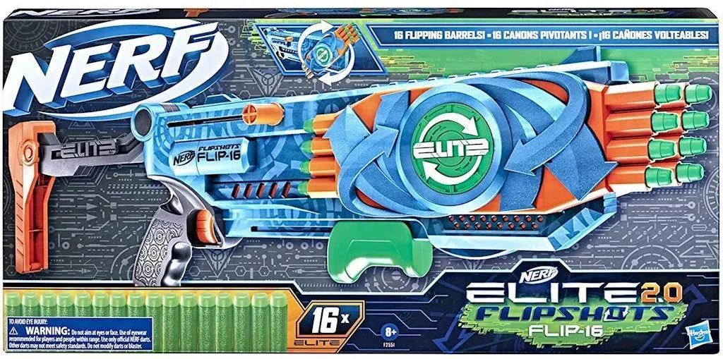 Nerf Elite 2.0 Flipshots Flip-16 Blaster Gun