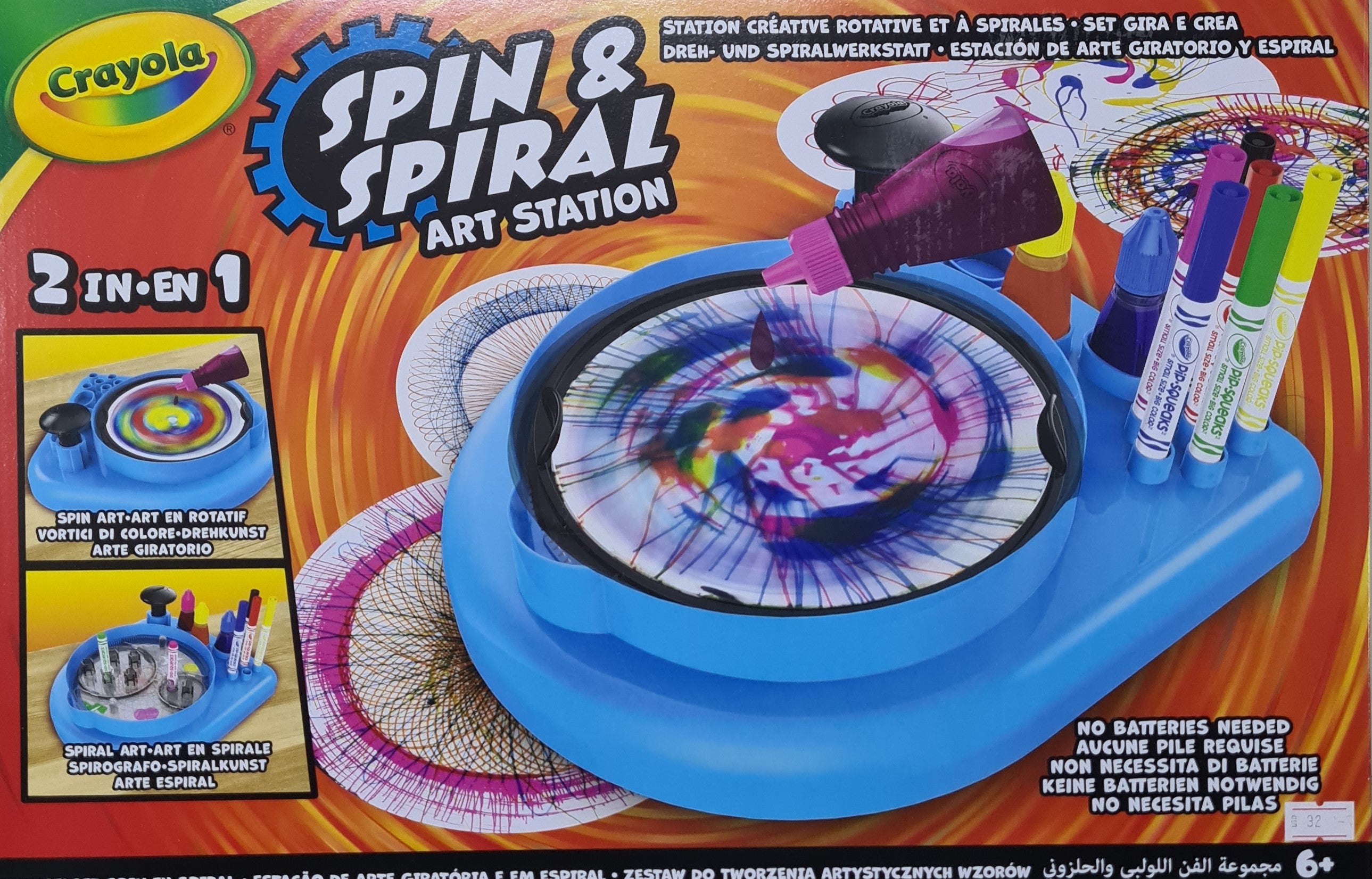 Spin &amp; Spiral Art Station