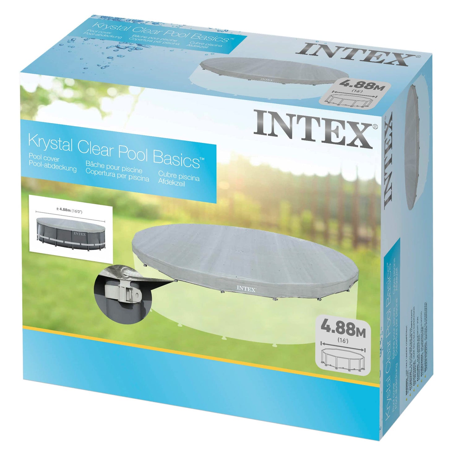 Intex deluxe pool cover d 4.88m (57901)