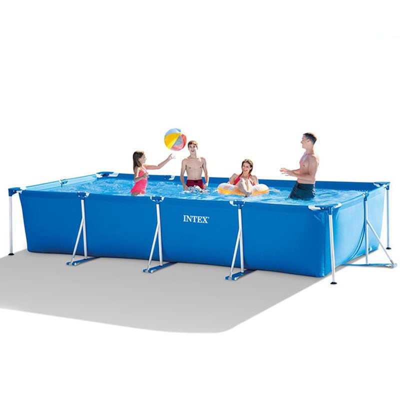 Intex rectangular frame pool with filter pump 450 x 220 x 84cm