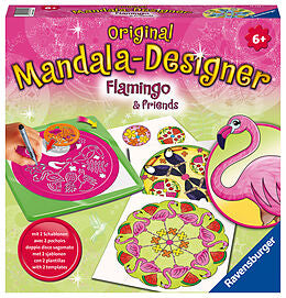 Mandala Designer Flamingo &amp; Friends