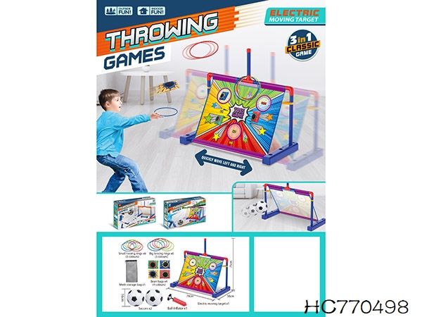 Throwing Game 3 in 1 Classic Game