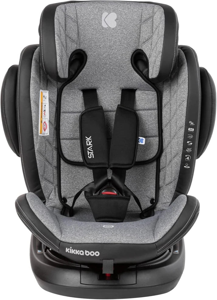 Car seat 0-1-2-3 (0-36 kg) Stark ISOFIX Grey 2024