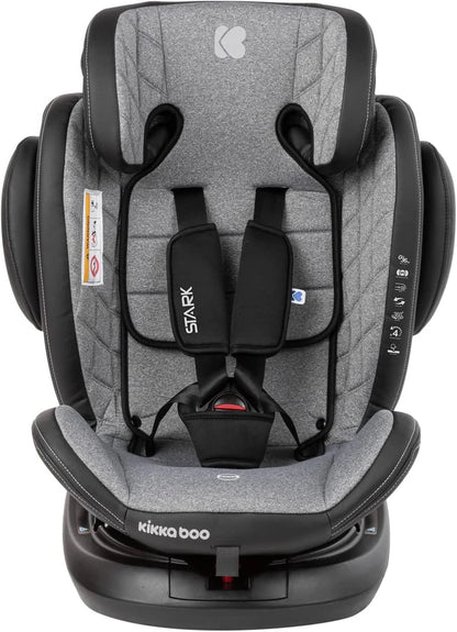 Car seat 0-1-2-3 (0-36 kg) Stark ISOFIX Grey 2024