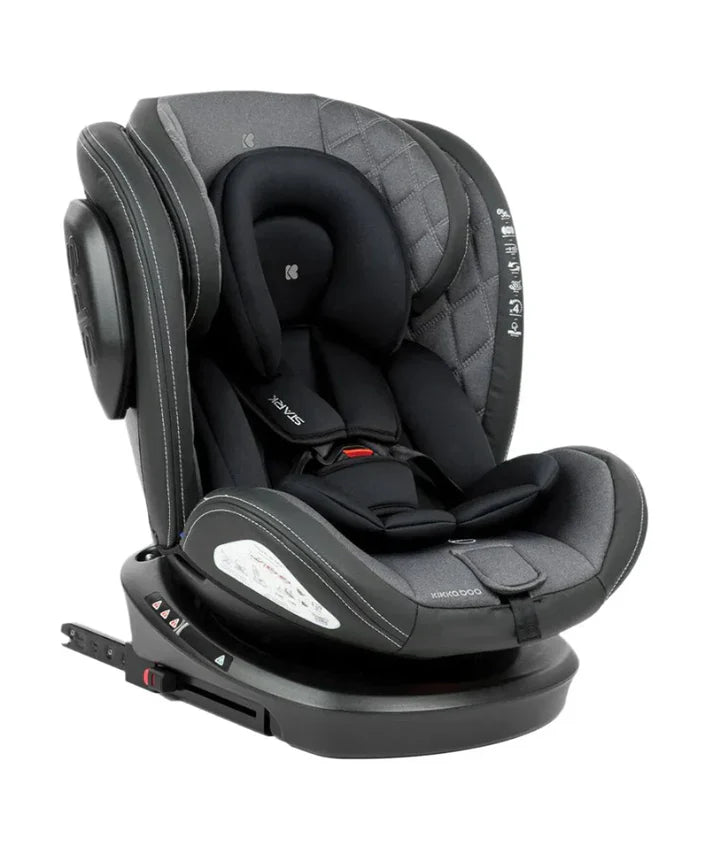 Car seat 0-1-2-3 (0-36 kg) Stark ISOFIX Grey 2024