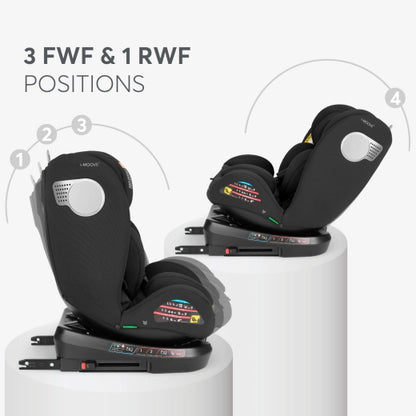 Car Seat 40-150 cm i-Moove 2 I-SIZE Black