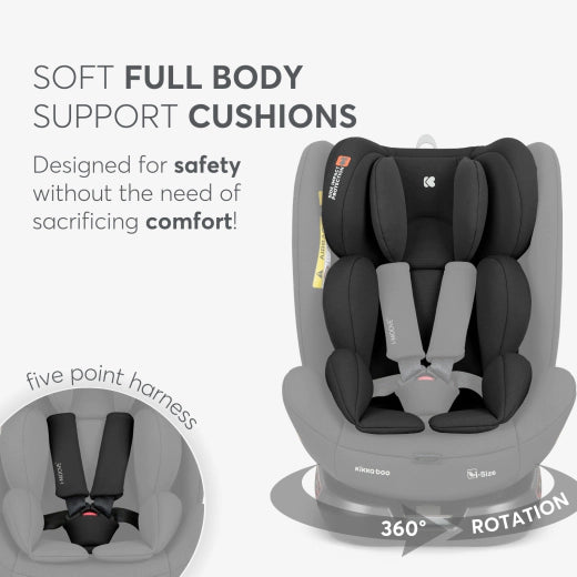 Car Seat 40-150 cm i-Moove 2 I-SIZE Black