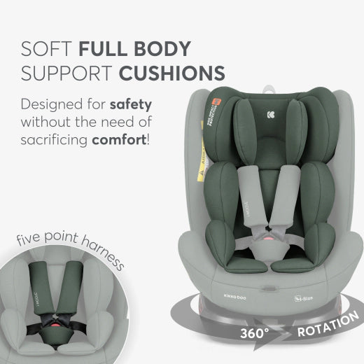 Car Seat 40-150 cm i-Moove 2 I-SIZE Army Green