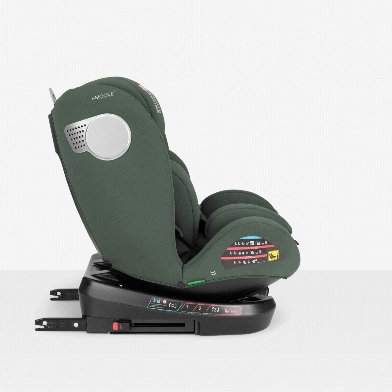 Car Seat 40-150 cm i-Moove 2 I-SIZE Army Green