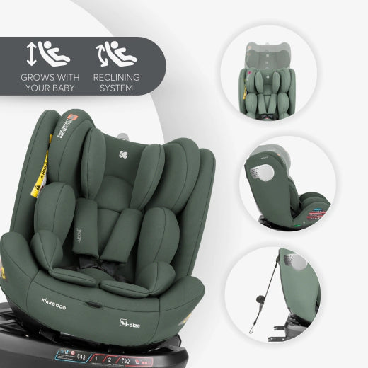 Car Seat 40-150 cm i-Moove 2 I-SIZE Army Green
