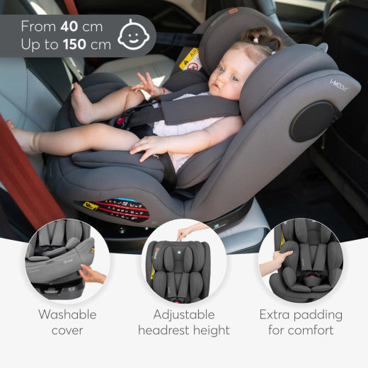 Car Seat 40-150 cm i-Moove 2 I-SIZE Army Green