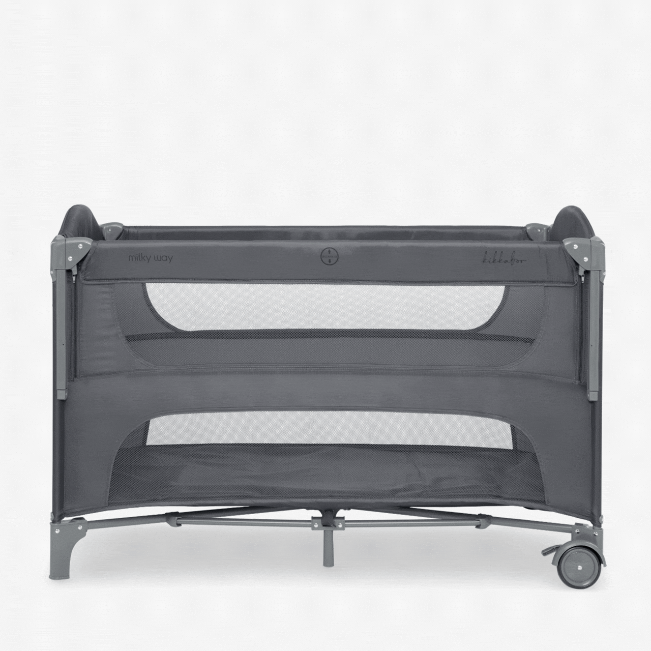 Baby Cot 2 Levels Milky Way Grey 2026