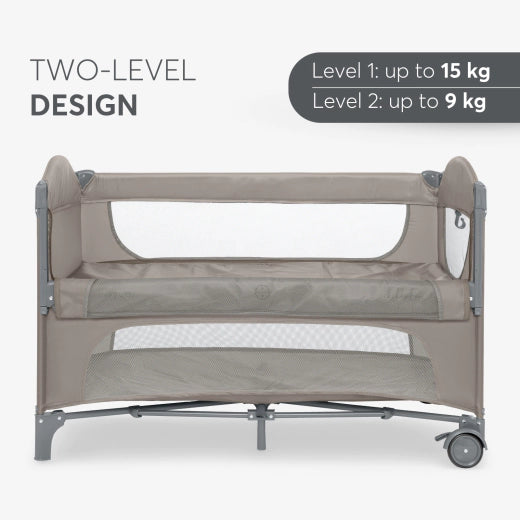 Baby Cot 2 Levels Milky Way Beige 2027