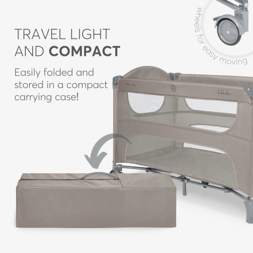 Baby Cot 2 Levels Milky Way Beige 2027