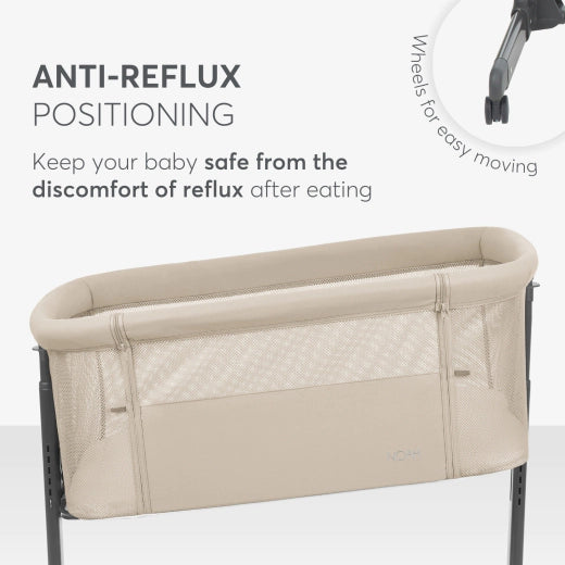 Bedside Crib Noah Beige 2025